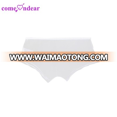 Factory price sexy transparent private label big  man brief underwear